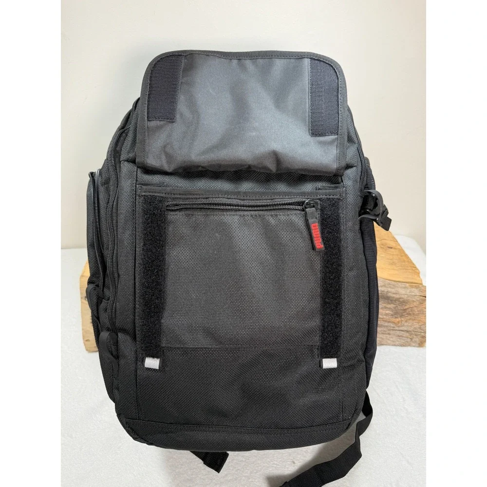Puma Golf Black Adult Executive Backpack Laptop Workout 77138 13x18 8.5